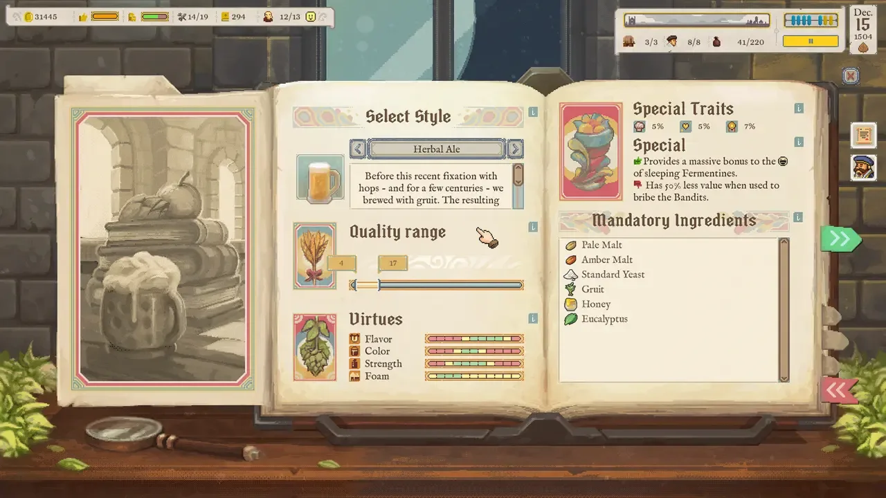 啤酒修道院.Ale Abbey – Monastery Brewery Tycoon_1