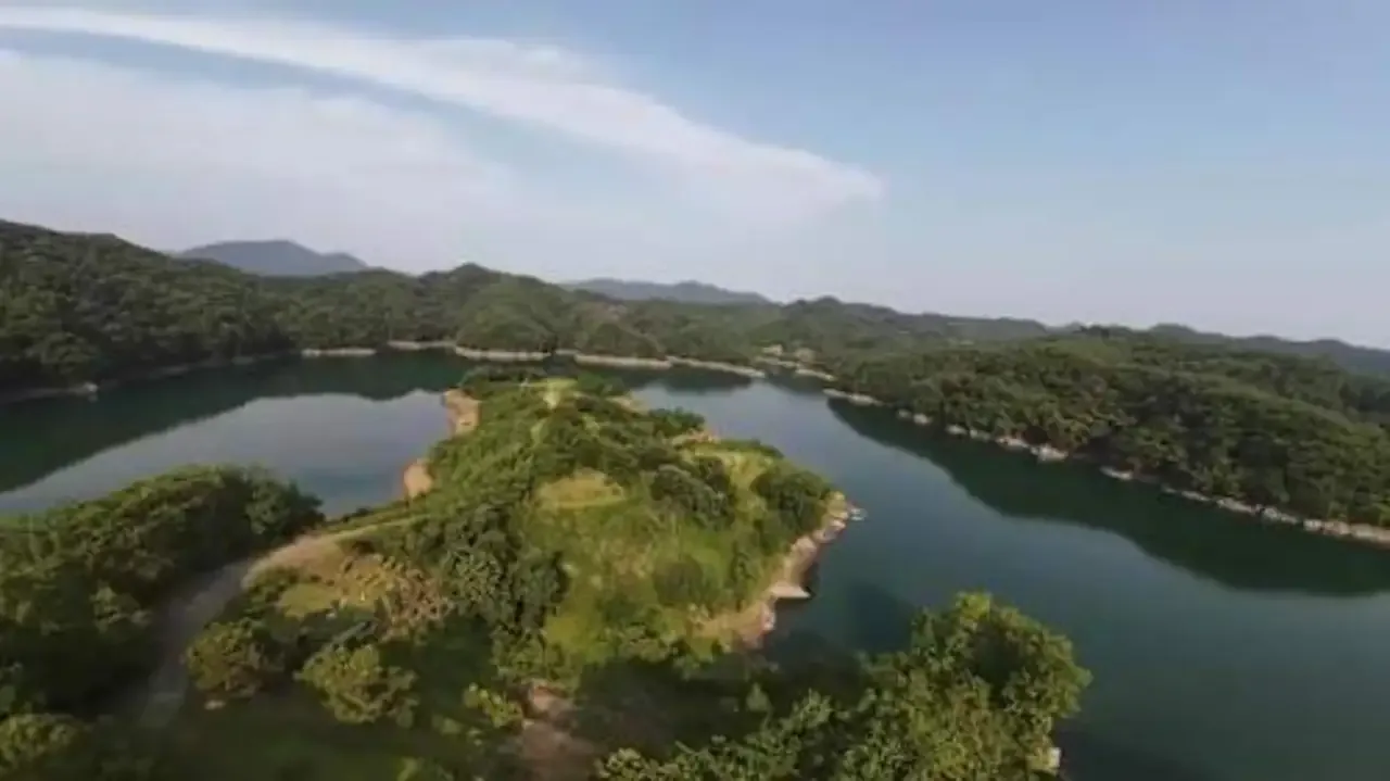 韩国无人机飞行：游览丘索亭.Korean Drone Flying Tour Bussodamak_0