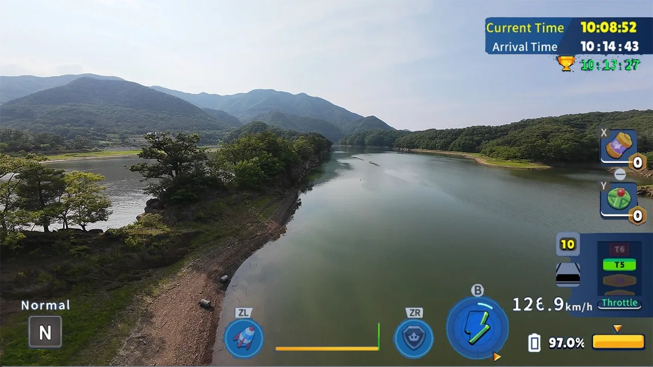 韩国无人机飞行：游览丘索亭.Korean Drone Flying Tour Bussodamak_2