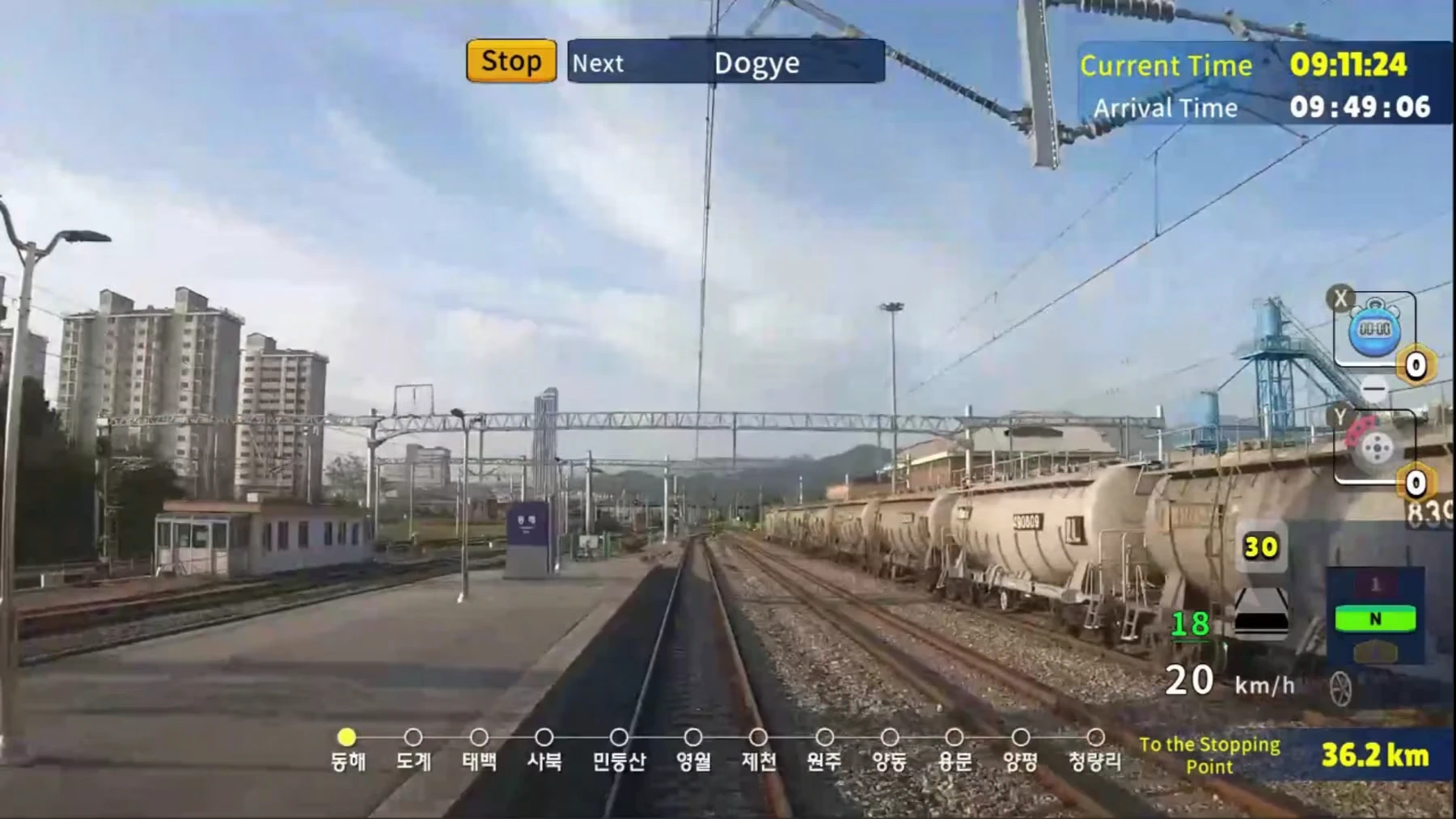 韩国铁路星空特快ITX-心意 太白线.Korean Rail Celesti Express ITX-MAUM Taebaek Line_5