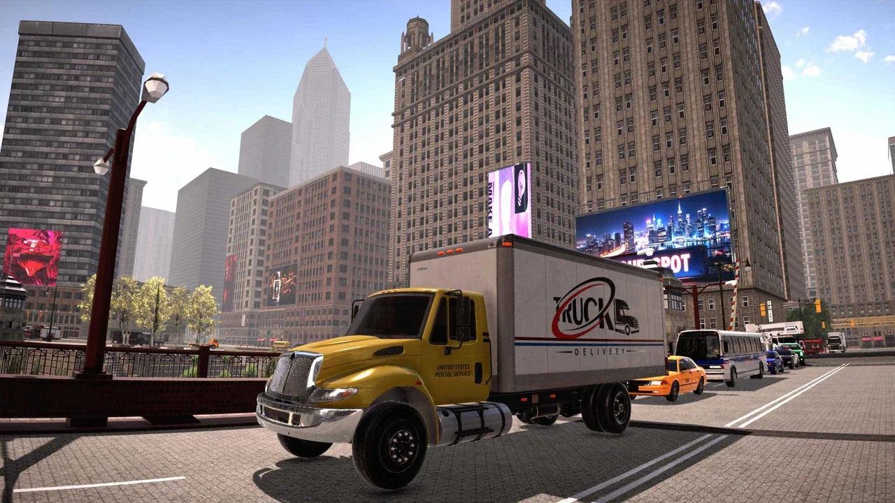 卡车模拟器 2025：城市送货.Truck Simulator 2025: City Work Delivery_0