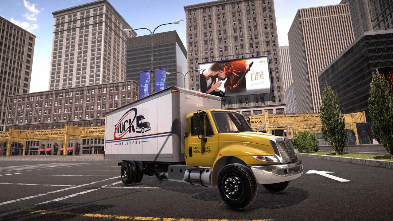 卡车模拟器 2025：城市送货.Truck Simulator 2025: City Work Delivery_3