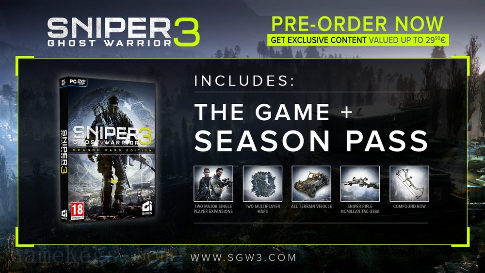 狙击手：幽灵战士3 – 黄金版.Sniper Ghost Warrior 3 Gold Edition_0