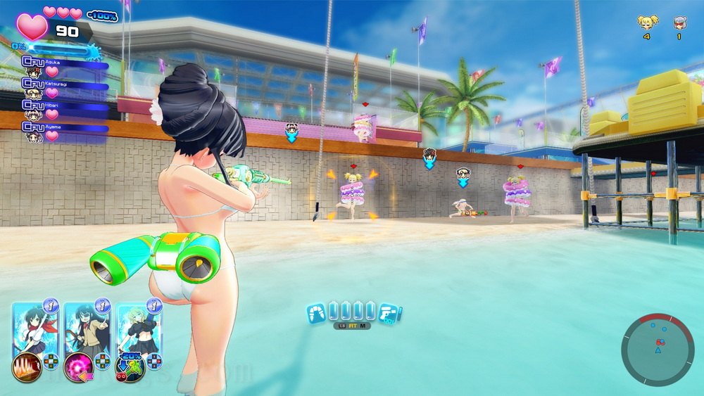 闪乱神乐 桃子沙滩戏水.PEACH BEACH SPLASH_1