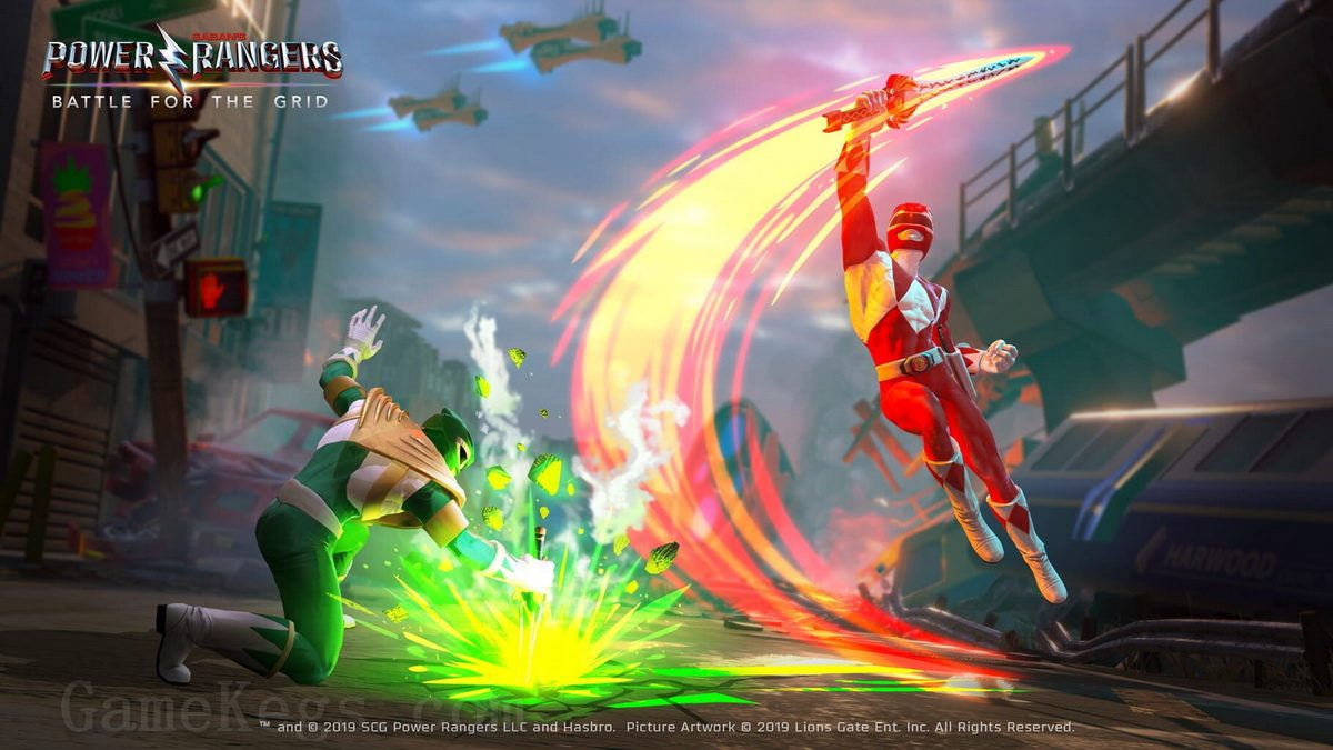 超凡战队：能量之战. Power Rangers: Battle for the Grid_0