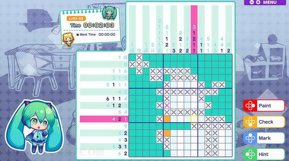 初音未来：逻辑划线脑瓜转转转S.Hatsune Miku Logic Paint S_0