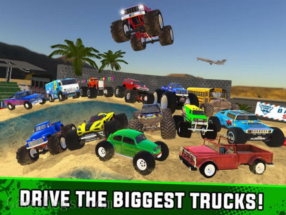 怪物卡车机场挑战.Monster Truck XT Airport Derby_0
