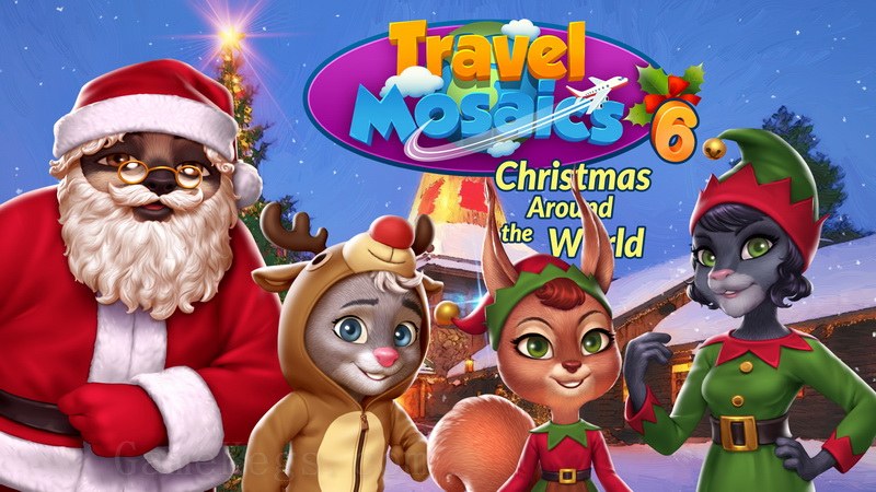 旅游马赛克6：圣诞环游世界.Travel Mosaics 6: Christmas Around the World_0